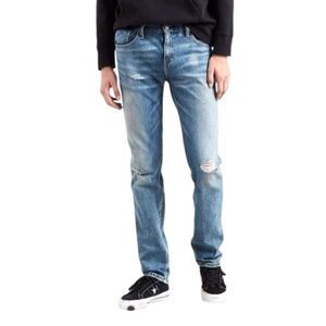 Levi’s Mens Skinny 511 Jeans Size 31x32 Blue Denim Classic Distressed Vintage